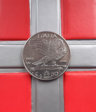 (£)   50 Centesimi 1943 XXI (Impero) - (Rara) - REGNO D'ITALIA - VITT. EM. III