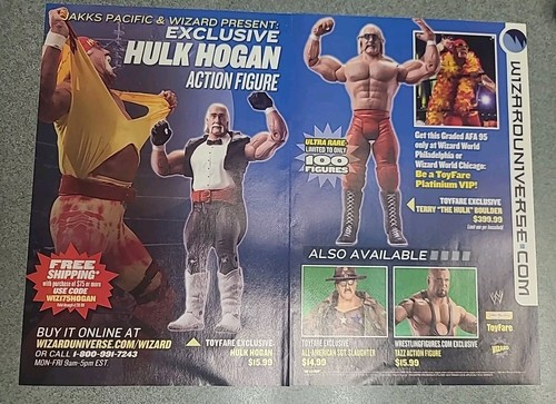 Hulk hogan action figure - hulk,