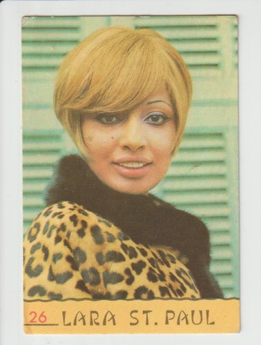 Figurina cantanti panini 1968 - figurina,