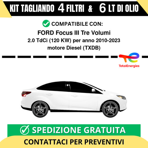 Tagliando per ford focus iii - per,
