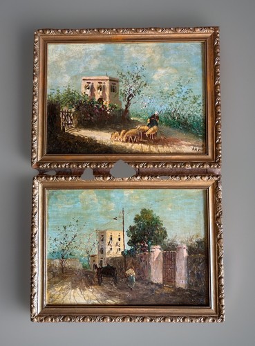 Coppia paesaggio rurali - coppia, di