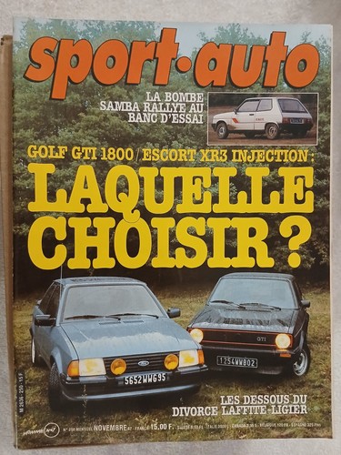 Sport auto 250 - n°250, golf