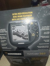 Colibrì Fishfinder 565 Sonar/Sensore Temp/Velocità/Trasduttore Nuovo Scatola Aperta