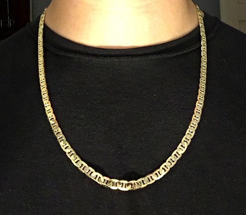 Catena oro maglia marinaia
