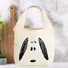 Borsa tote in tela Snoopy