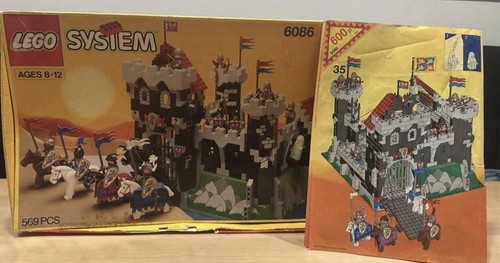 Lego castle 6086 black knights - black,