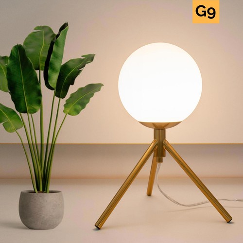 Lampada tavolo tripode g9 - tavolo,