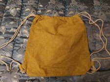 Borsa zaino sacca uomo donna medio per picnic viaggio lavoro in cotone 