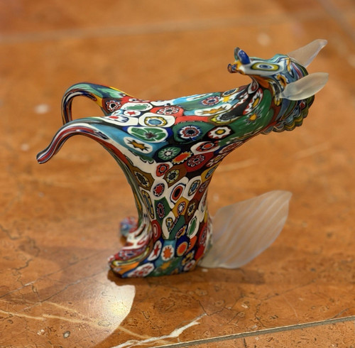 Murano millefiori cavallo - murano, kb