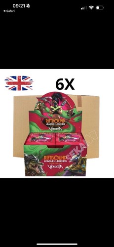 Riftbound tcg vendetta case - tcg,