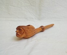 Pipa scultura volto umano