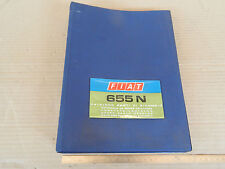 CATALOGO PARTI DI RICAMBIO ORIGINALE CAMION FIAT 655 N 1970