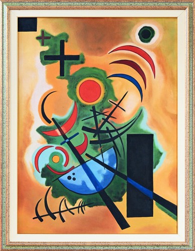 Kandinsky riproduzione 92x60 - riproduzione,