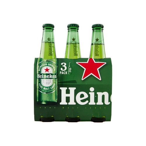 Heineken original 33 - 3, x