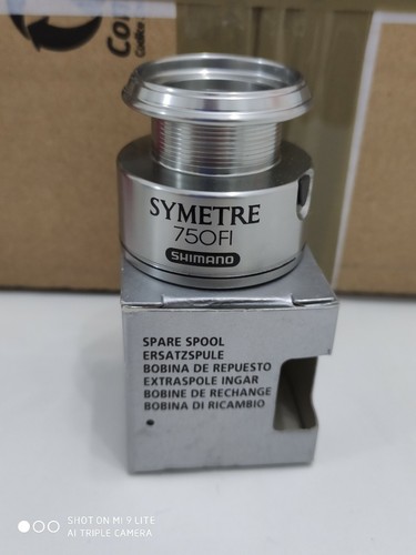 Shimano bobina symetre 750fi - bobina,