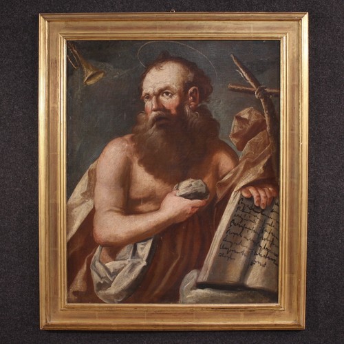 San girolamo penitente quadro - penitente,