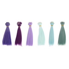 15CM Puppenhaare Perücken, 6