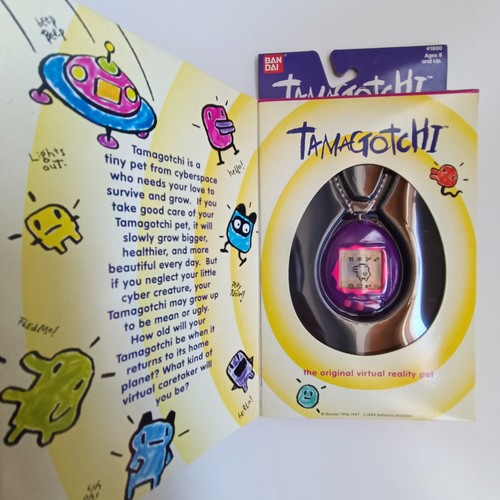 Bandai tamagotchi viola rosa - |,