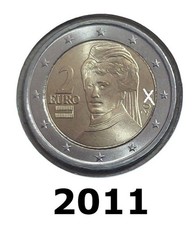 Austria euro 2011 moneta - -,