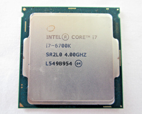 Intel core 6700k - intel, sr2lo