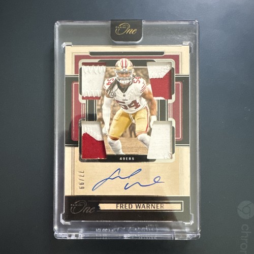 2024 panini one quad - panini, patch