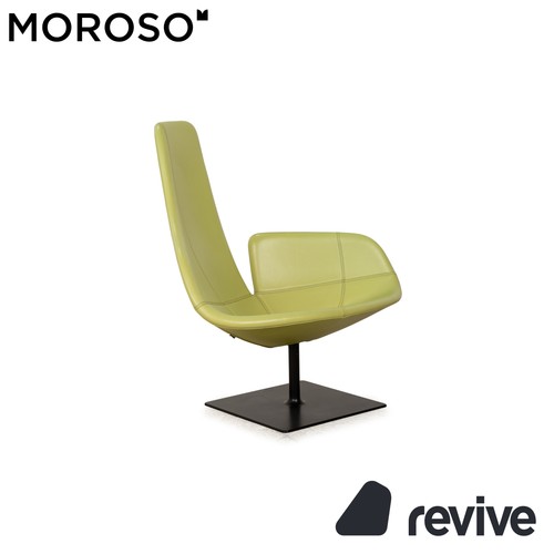 Moroso fjord poltrona pelle - moroso, in