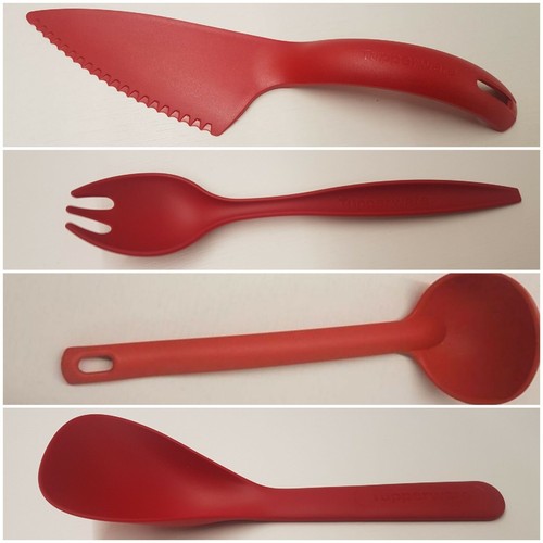 Tupperware utensili rossi - tupperware:,