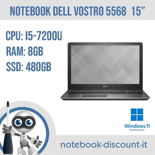 Notebook dell vostro - notebook, 5568