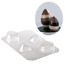 Stampo per Uovo di Cioccolato a STRATI in polietilene 250gr Forma Uova di Pasqua