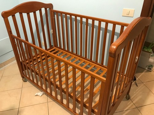 Lettino legno marrone - , per