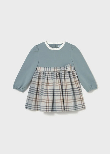 Abito vestito quadri neonata - abito,