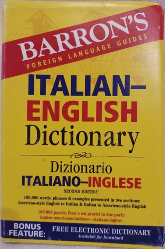 Barron italian english - barron's, italian-english