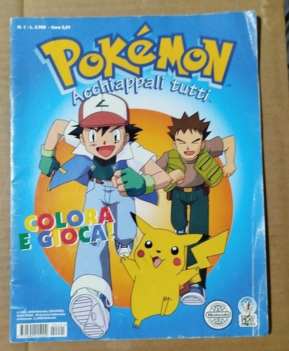 Pokemon colora gioca n 1 - e, n°1