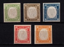 REGNO DI VITT. EMANUELE II 1861 - EMISSIONE PER LE PROV. NAPOLETANE - NON EMESSI