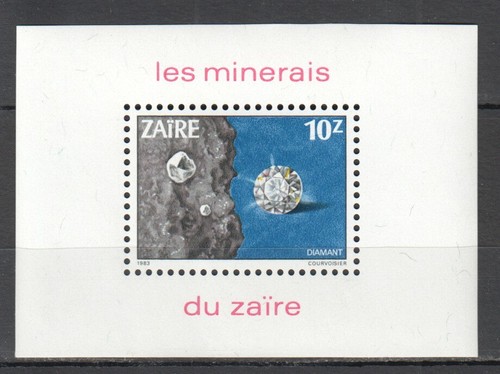 M0899 1983 zaire minerali - zaire,