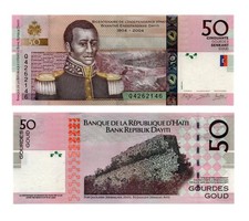 HAITI - 50 Gourdes 2013 P. 274d UNC