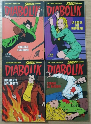 Lotto diabolik 2 ristampa - lotto,