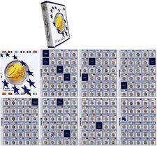 RACCOGLITORE JUNIOR COMPLETO DI CUSTODIA PER 2 EURO COMMEMORATIVI TUTTE LE DATE