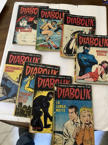 Lotto albi diabolik - diabolik,