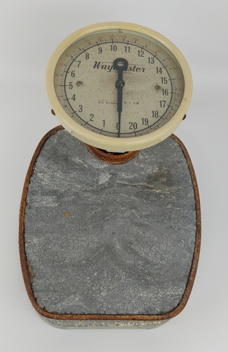 Antique bathroom scales - bathroom,