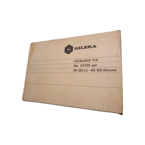 Gilera catalogo parti - gilera,