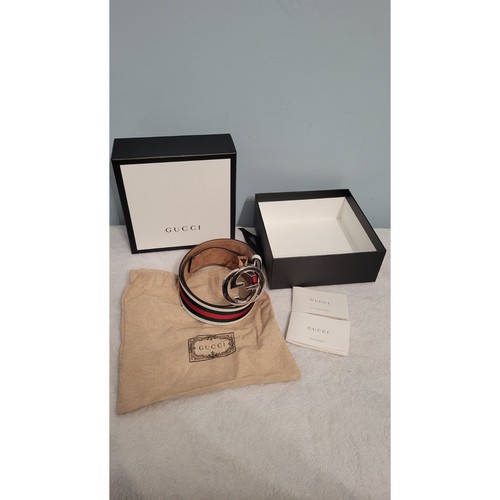 Gucci web stripe - gg, belt
