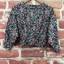 Zara Crop Top Camicia Donna