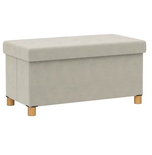 Homcom pouf contenitore - homcom,
