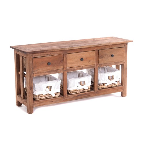 Credenza rattan cassetti - "rattan", |