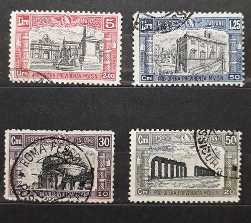 1928 regno francobolli - 1928, mvsn