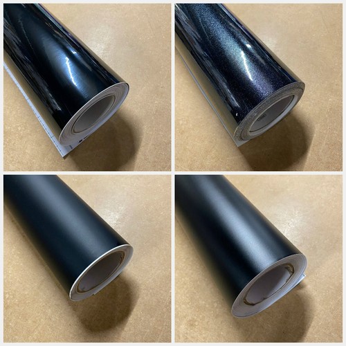 Foglio vinile nero lucido - foglio,