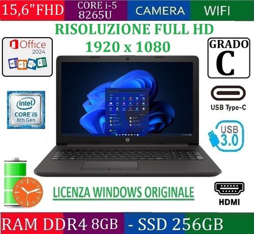 Notebook led fhd - notebook, 15,6"