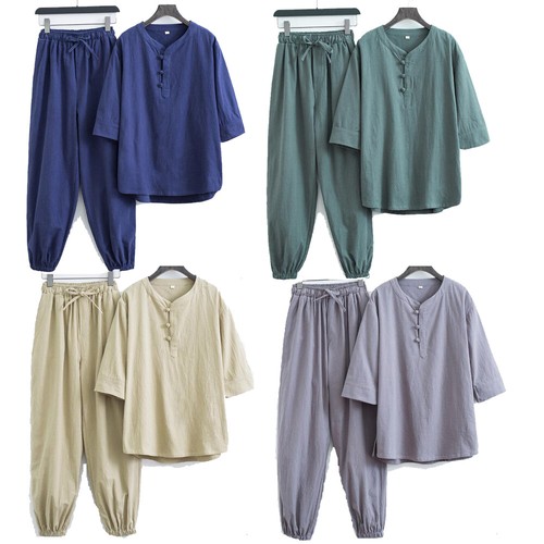 New 2pc men summer tang - new,