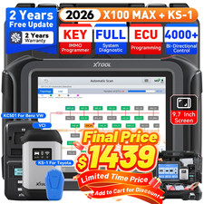 2026 XTOOL X100MAX KS-1 Auto